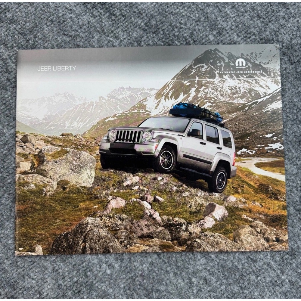 2010 Jeep Liberty Mopar Authentic Accessories Catalog Brochure 00PM4830